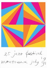 Jazz Festival ポスター + オーダーフレーム